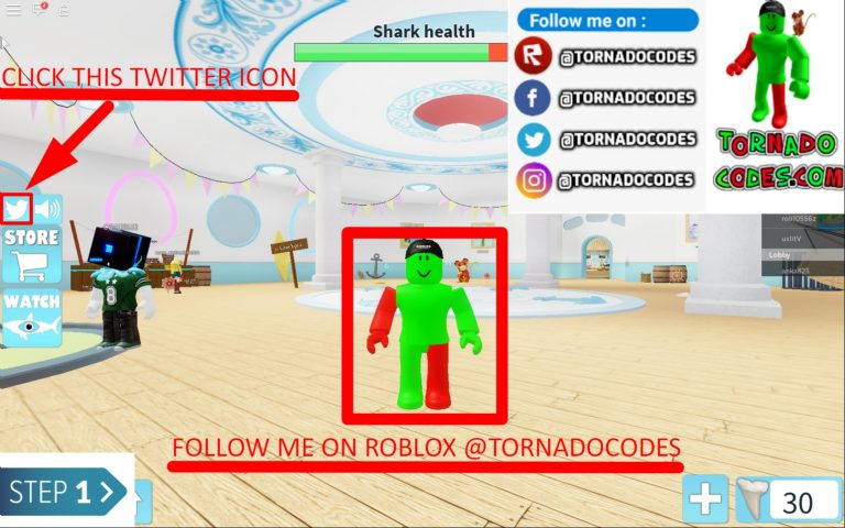 Roblox SharkBite Codes Full List (January 2025) - Tornado Codes