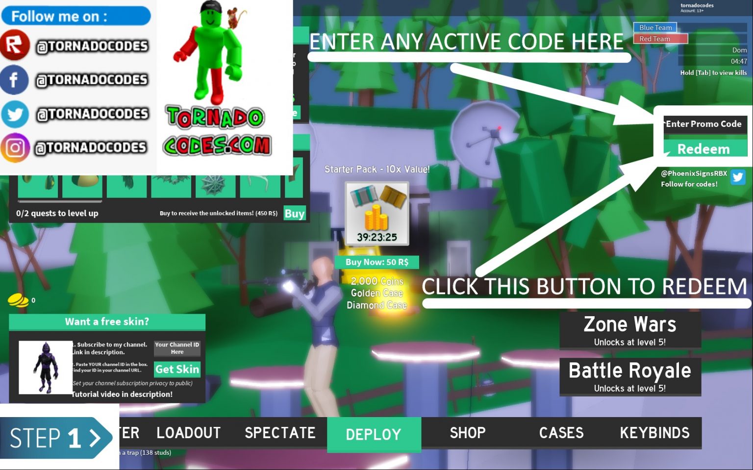 Roblox Strucid Codes List (July 2024) Tornado Codes