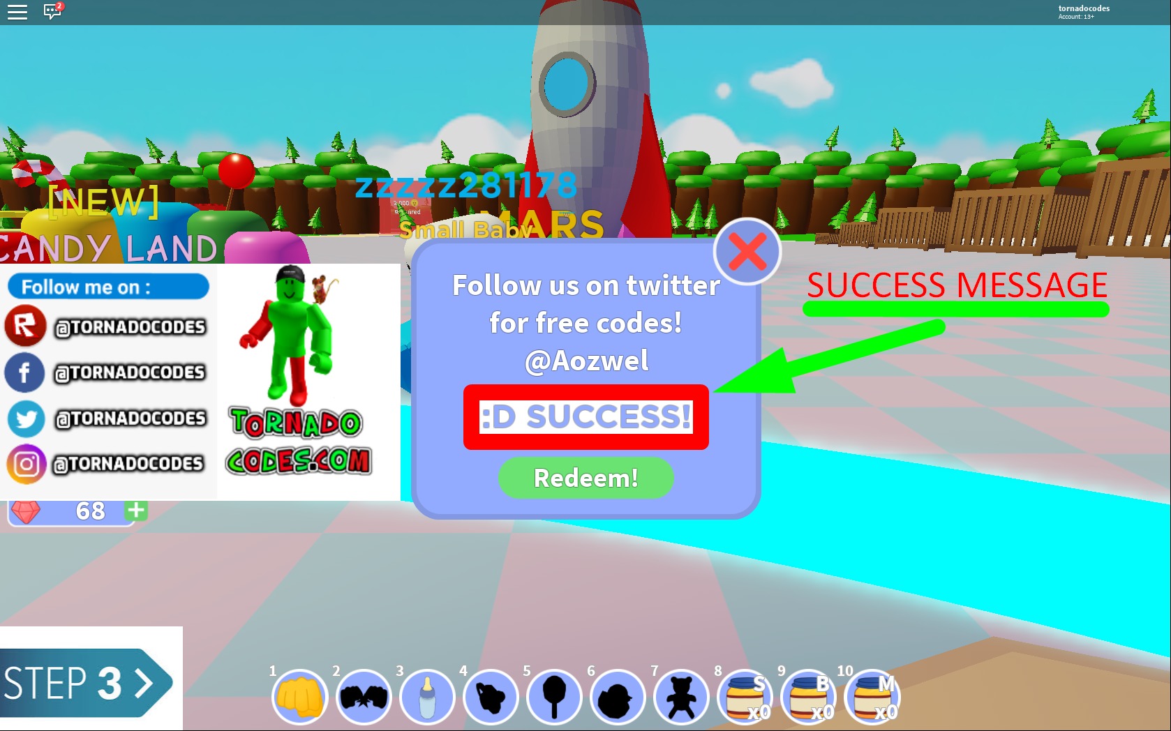 Baby Simulator Codes - Roblox (November 2020) - Tornado Codes