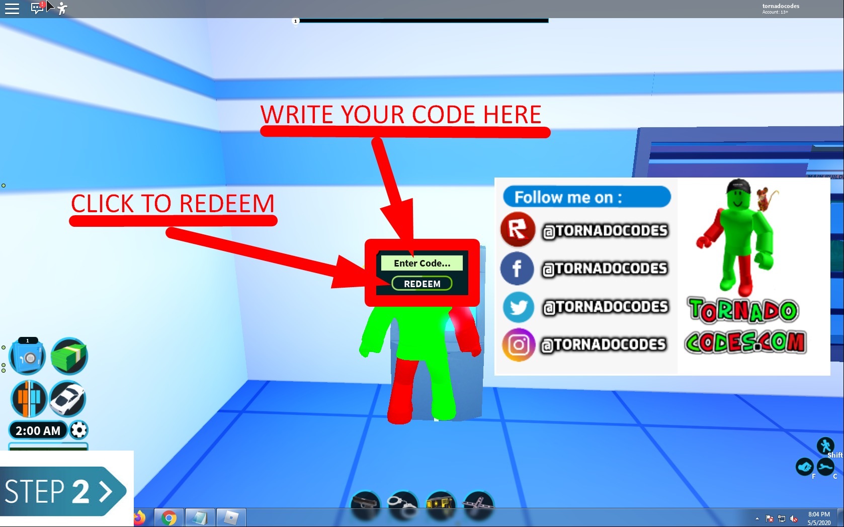 Roblox Jailbreak Codes & ATMs (October 2020) - Tornado Codes