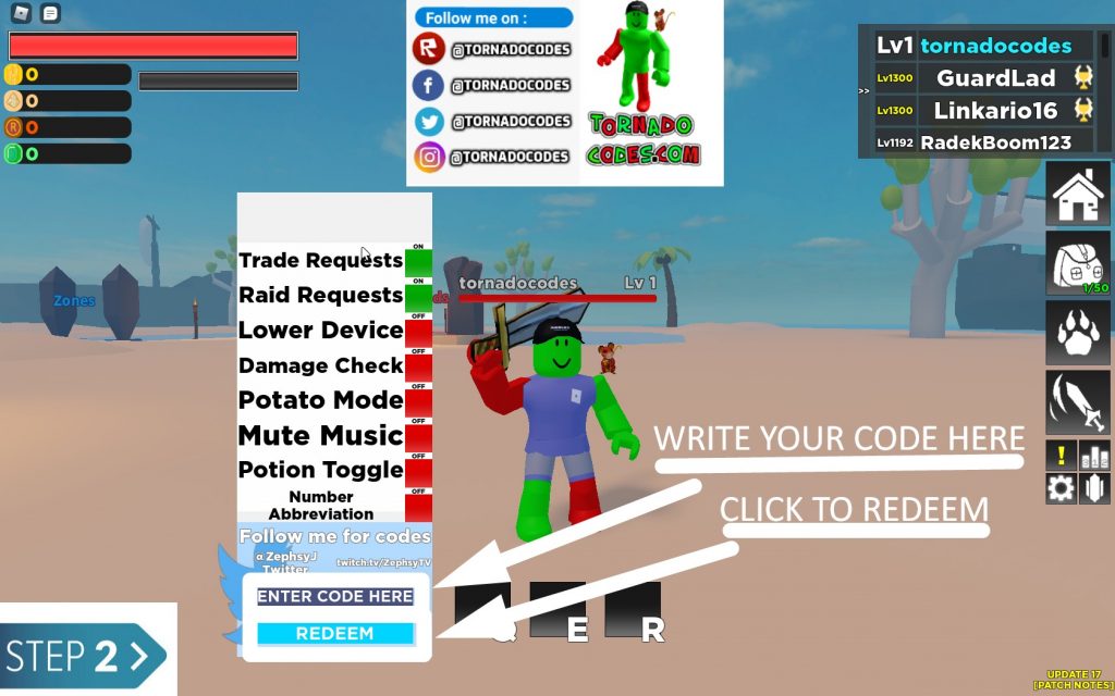 RoCodes: Submit, Follow, & Redeem Roblox Game Codes