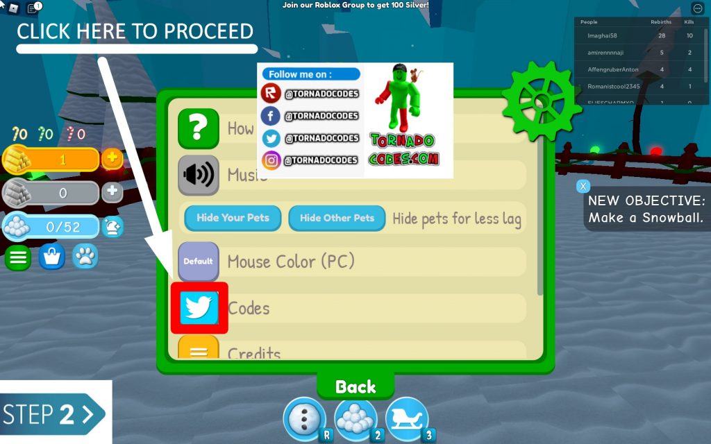 Roblox Snowman Simulator Codes